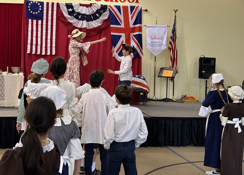 Lewis events colonial history California fifth grade.